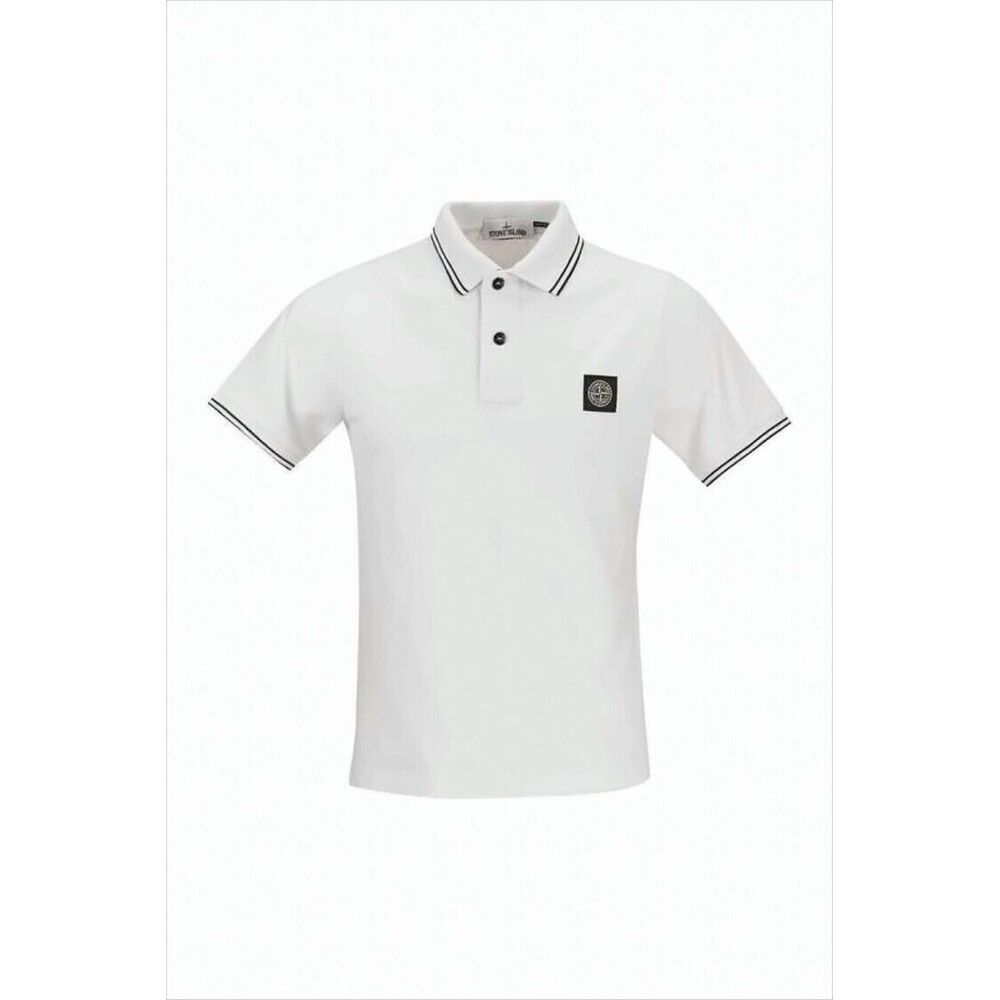 Stone Island Structured Collar Polo Shirt